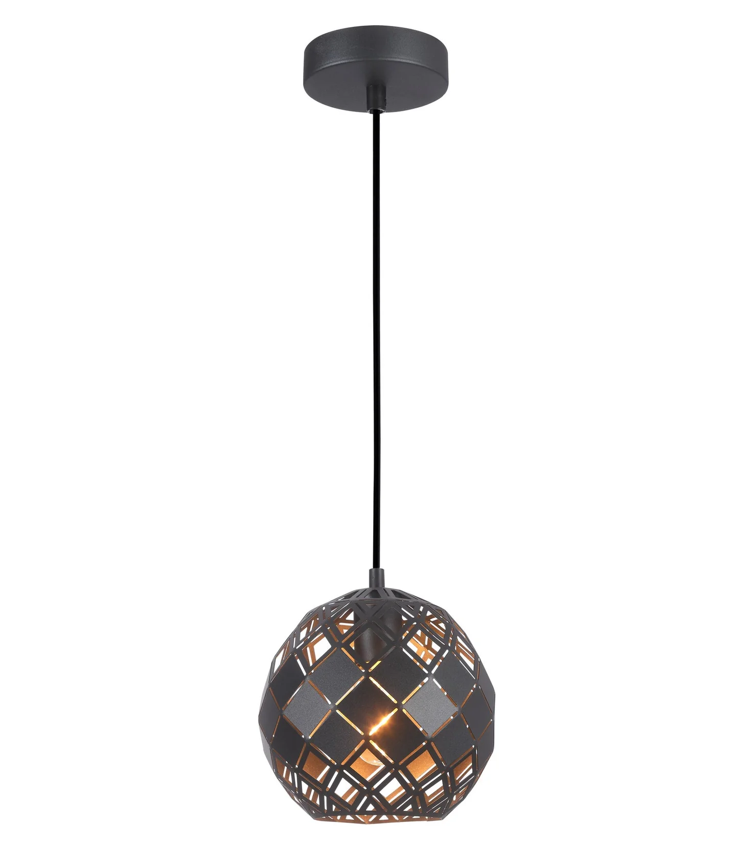 Pendant lamp TUILE1 Matte Black