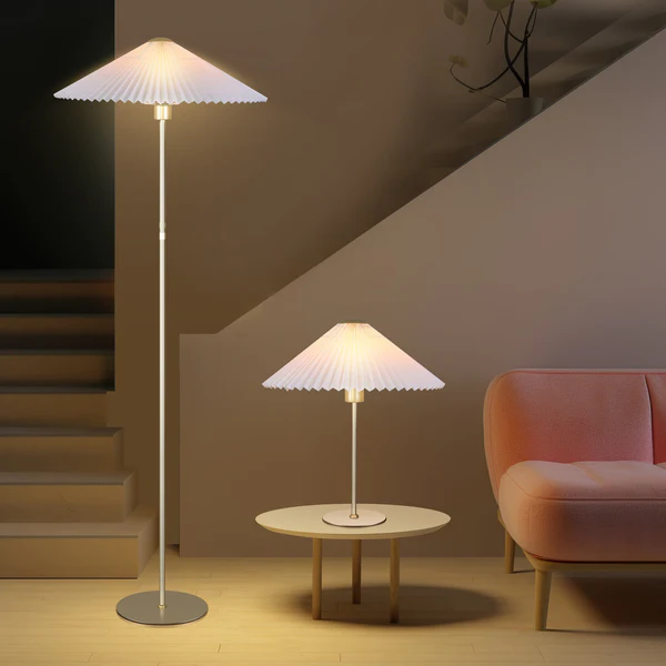 Table Lamp Peck Pleated