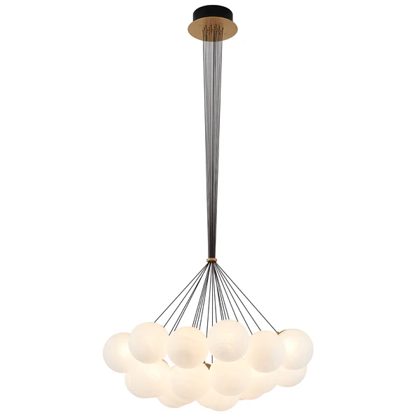 Pendant lamp Solara 19 G9 Marble style