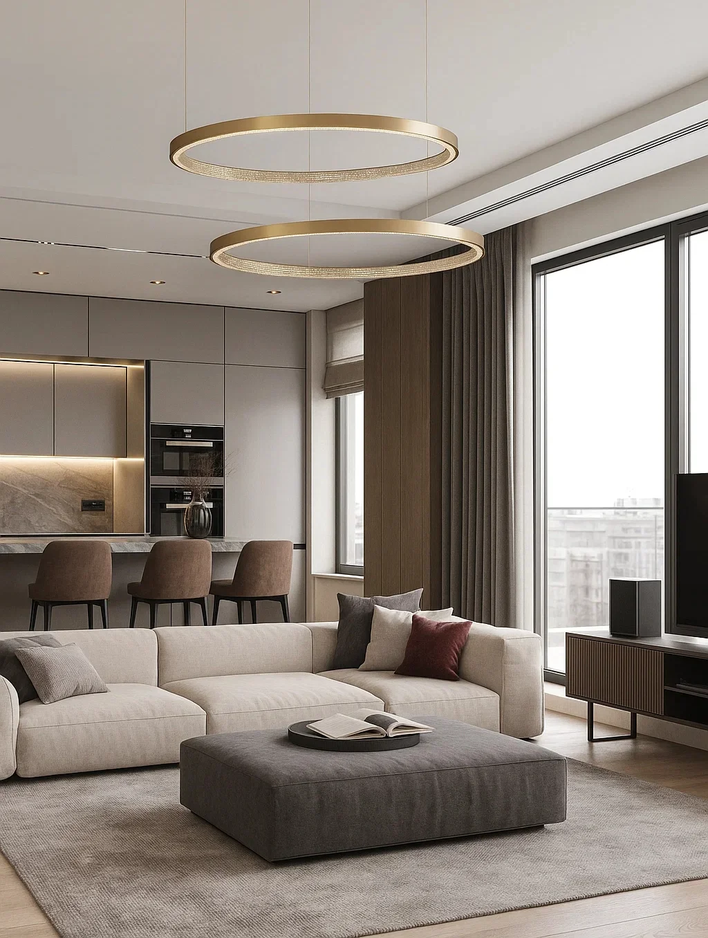 Pendant lamp Helisema P80 BR