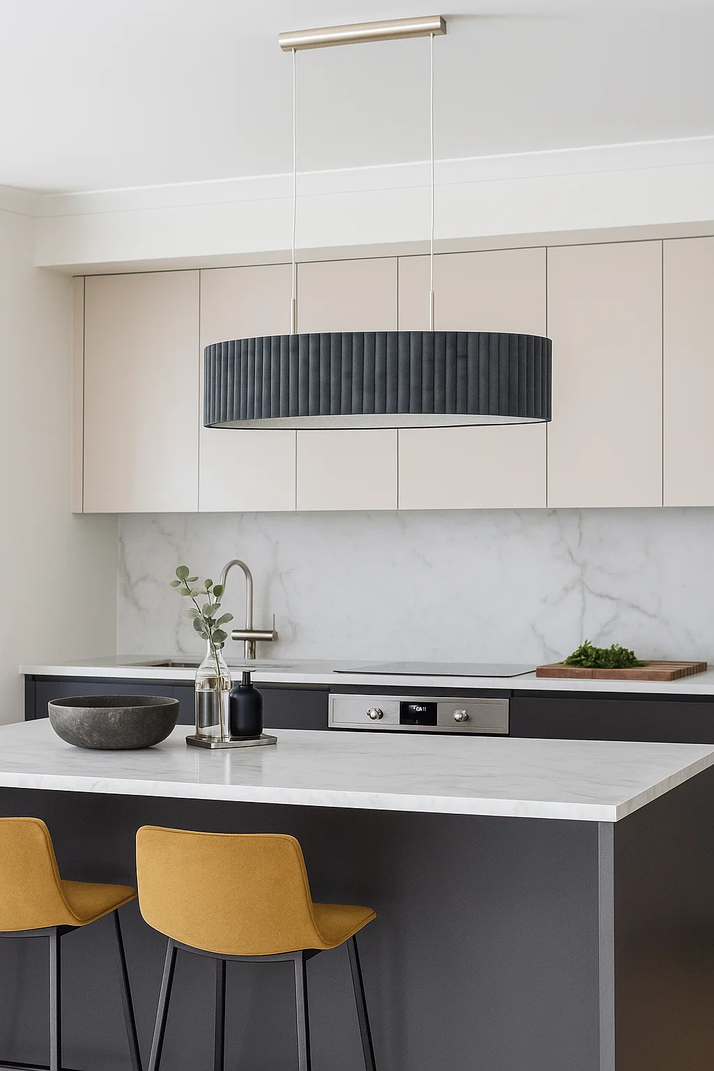 Pendant lamp Tamaresco L GRY Display