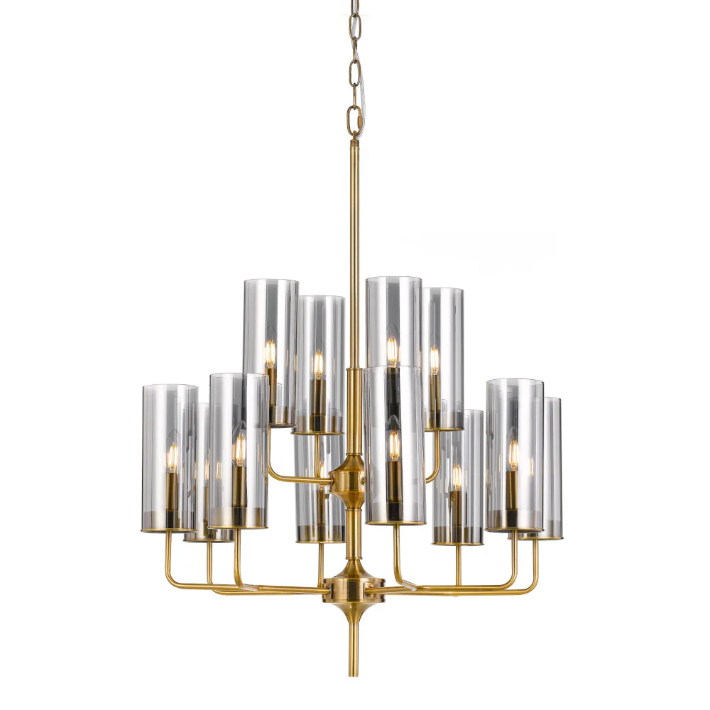 Pendant DECARO 12 Lights GLD