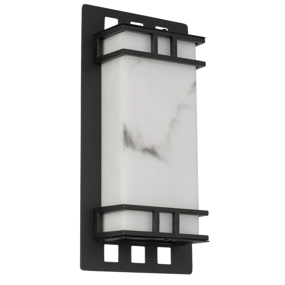 Wall light Burch IP44 LED 7W 3K BLK