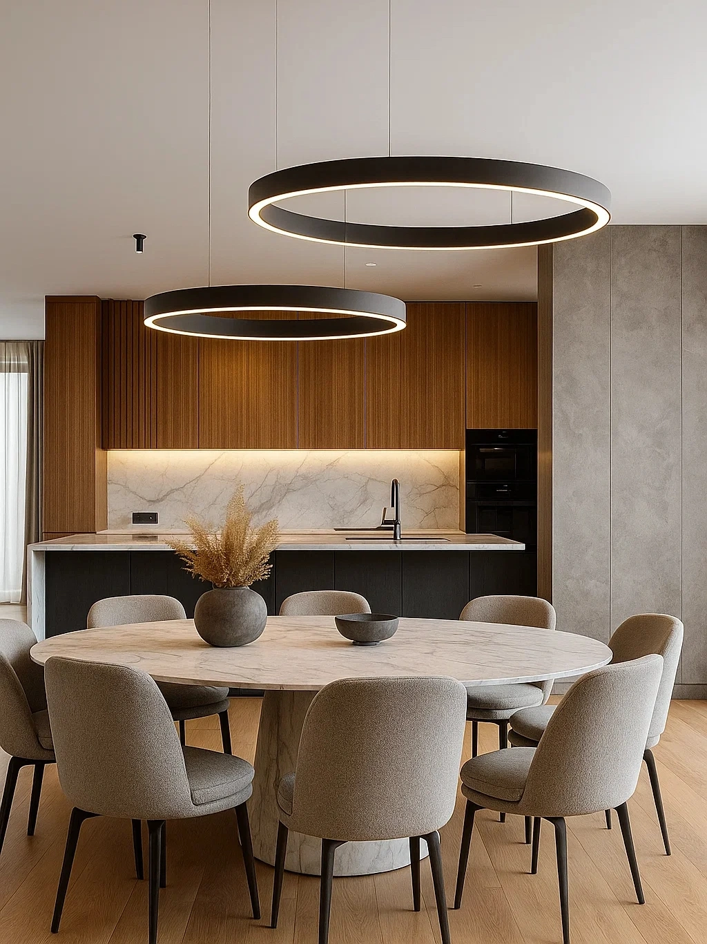 Pendant lamp Heli P60 BL