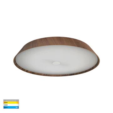 Ceiling light Noyer 610mm Walnut Timber