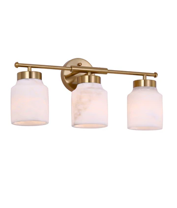 Wall Light Tufo2 Jar Alabaster E27 BRS