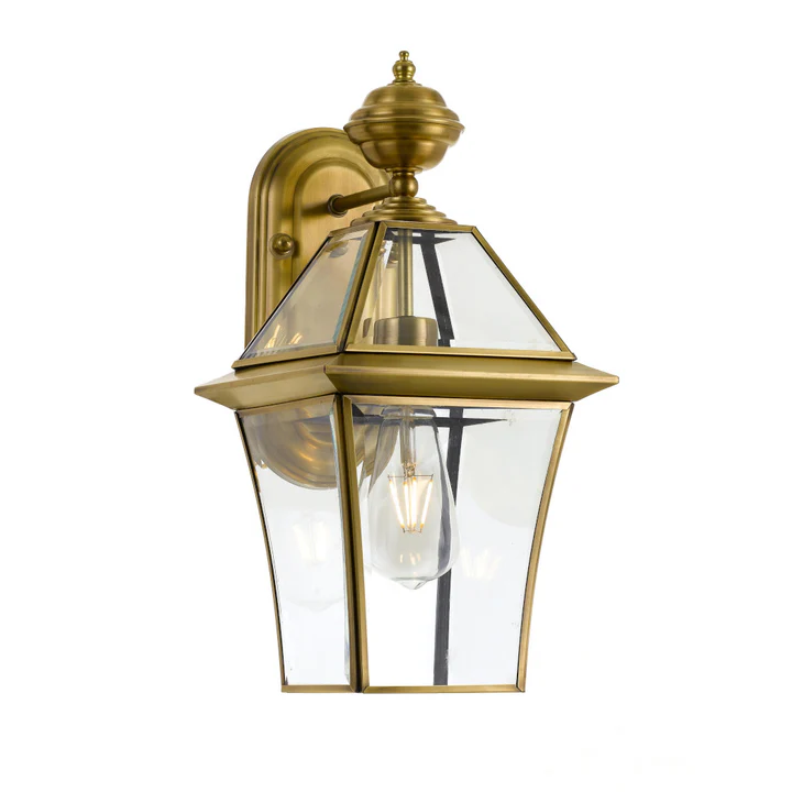 Wall light Rye 20 Solid Brass E27 H40 BRS