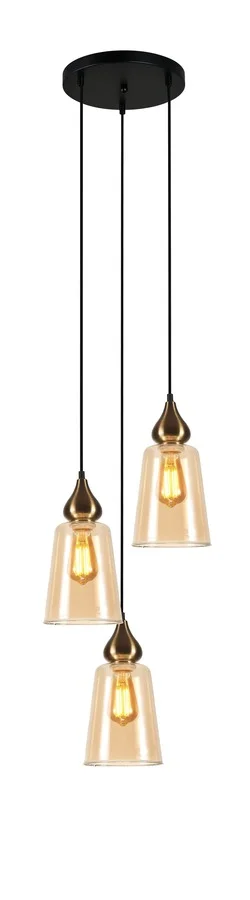 Pendant lamp JEREZ1X3R E27 bronze