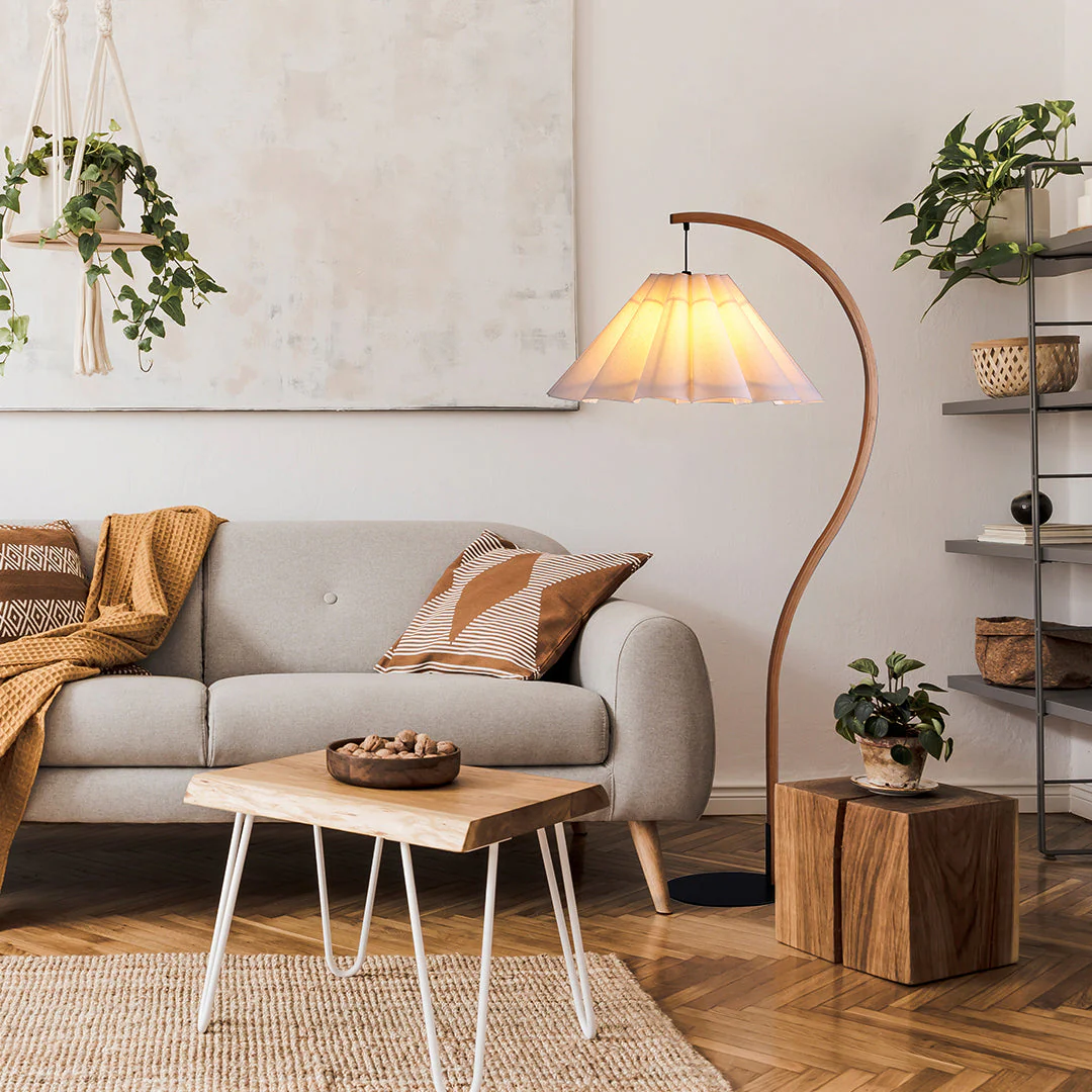 Floor Lamp Esther - E27 H155 BRS