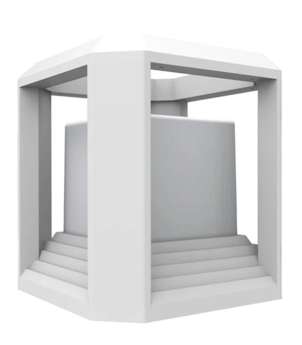 Wall light RUBIK 2 LED Cube Surface 20W WHT