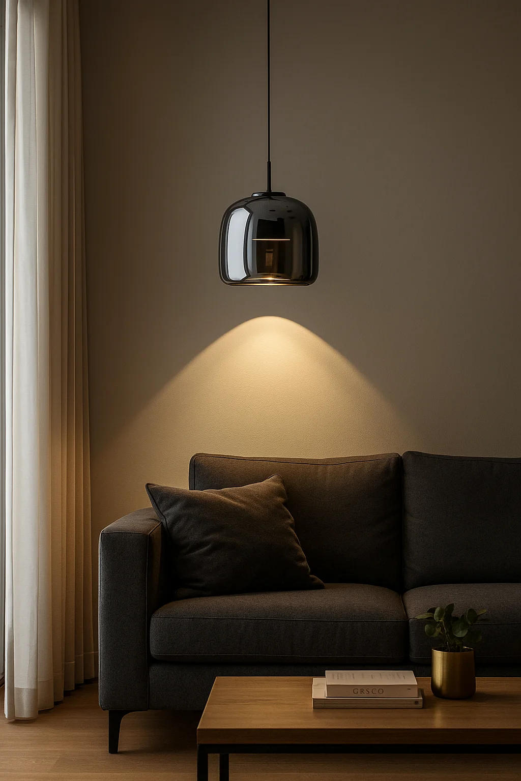 Pendant lamp Bonjour 2 P26 LED 7W SM