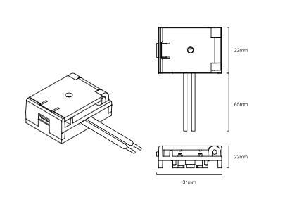 Belt power feeder Z3000-48.BPF.BK 48V