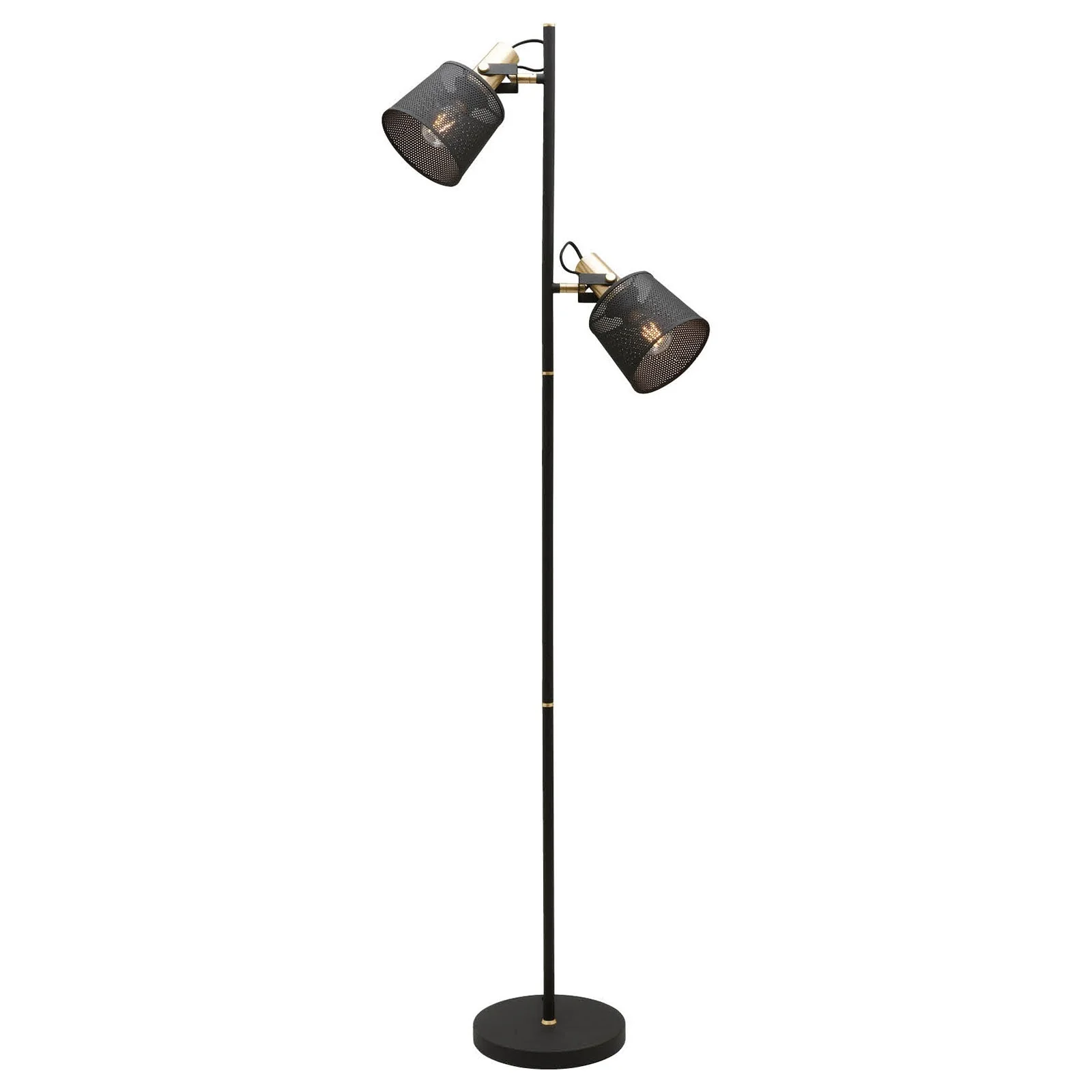 Floor lamp Arizona 2 E27 H165 BLK