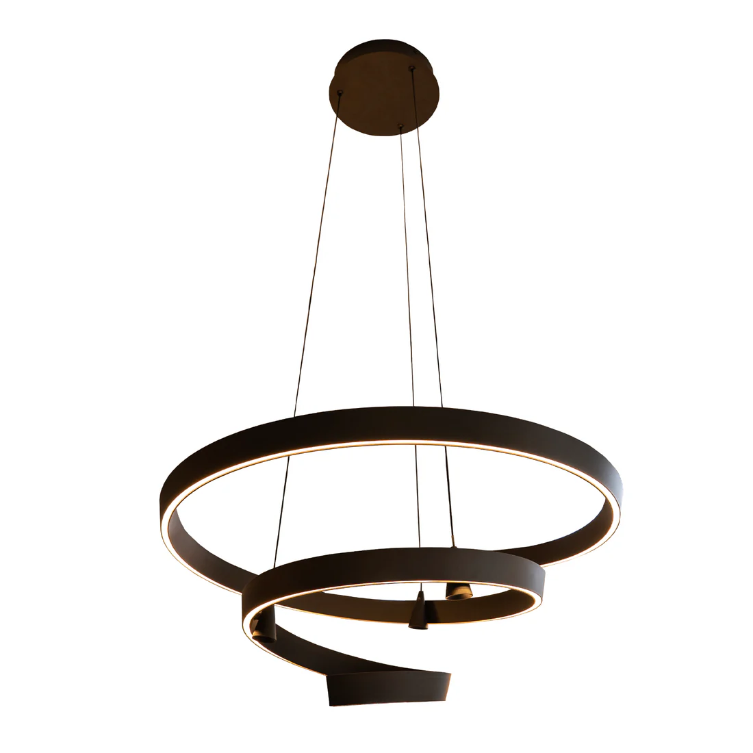 Pendant lamp Fira LED 135W BLK