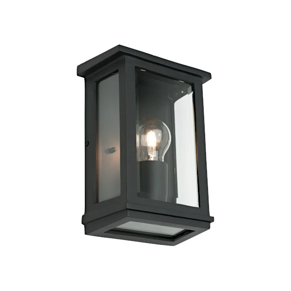 Wall Light Madrid Small 1LT 60W E27 BLK