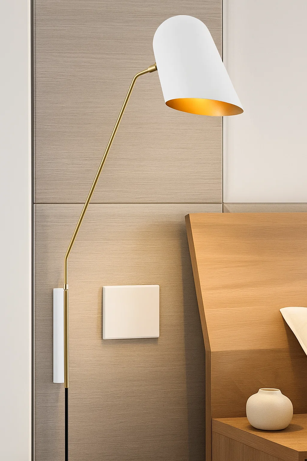 Wall lamp Clone wall WH with In-Line Switch Flex and Plug DIY Wall lamp Clone wall WH with In-Line Switch Flex and Plug DIY