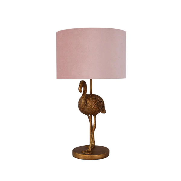 Table Lamp Flamingo Standing Gold
