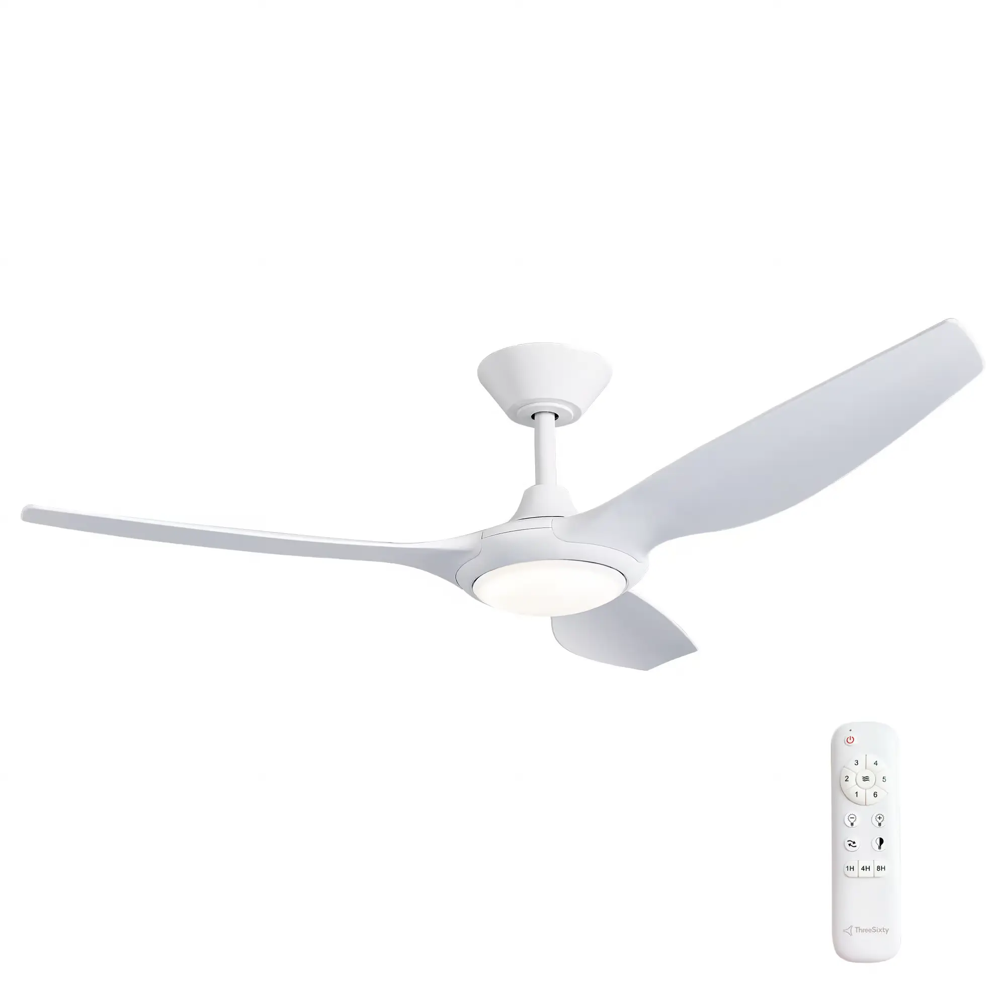 Ceiling Fan Delta LED 18W Dim 52 WHT