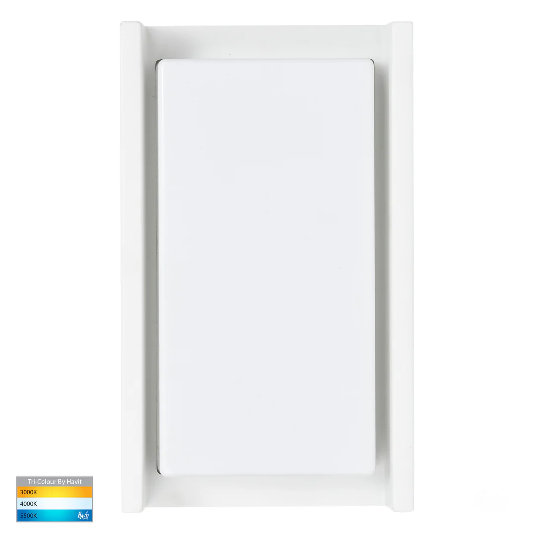 Wall light Nepean WHT LED HV3668T-WHT IP65