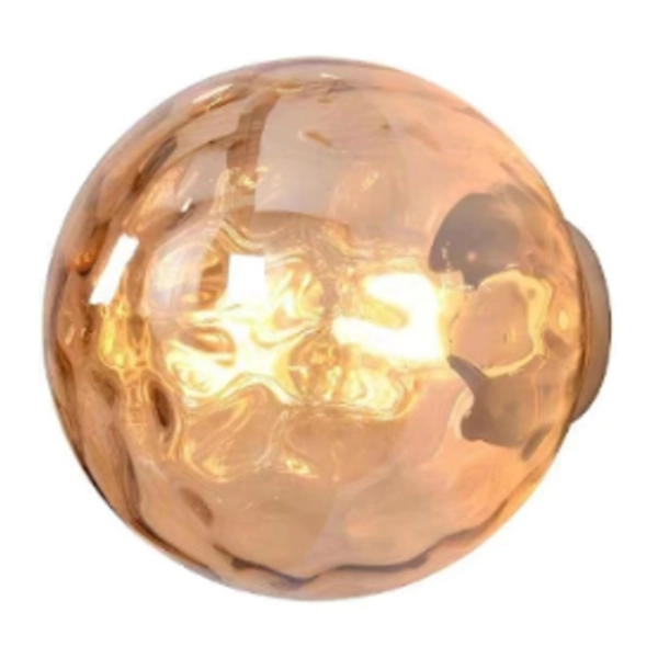 Wall lamp Ava Hammer G9 IP65 AMB BRS