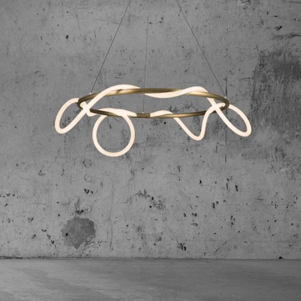 Pendant lamp Infinito P80 GL