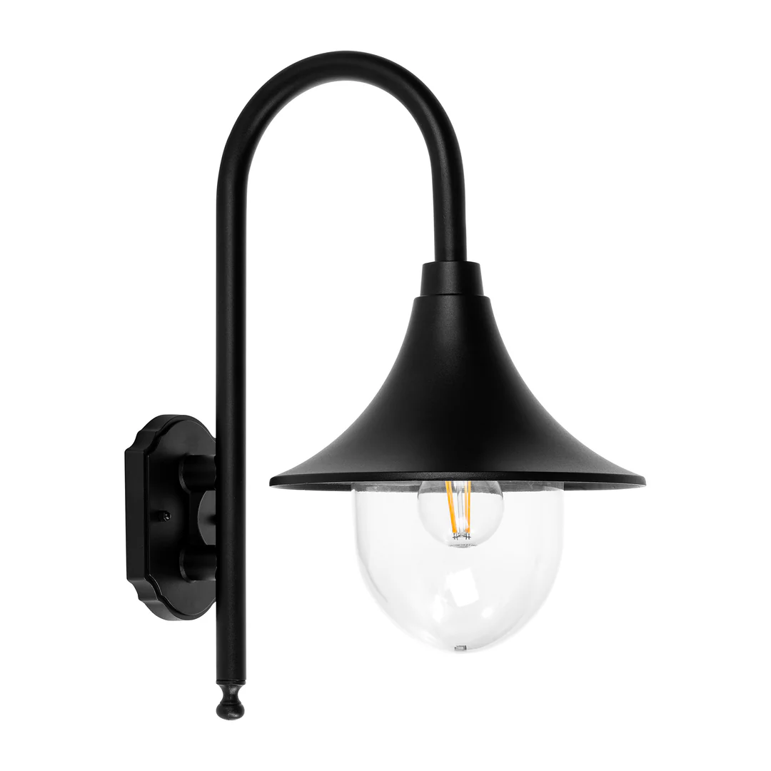 Wall Light Hove E27 8W HV3554W-BLK