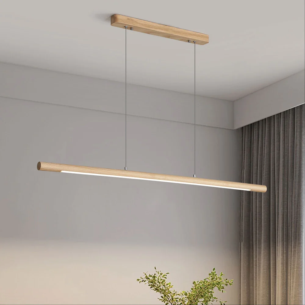 Linear light CABER LINEAR LED Ash wood H1200