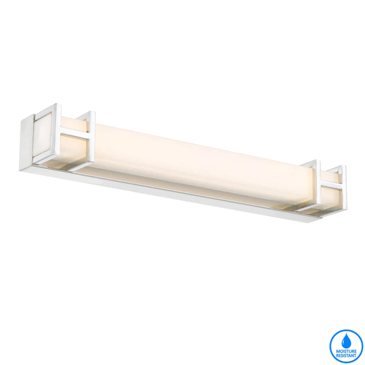 Wall light GILSON 40 8w LED 3CCT IP44 NON-DIM L416 CHR