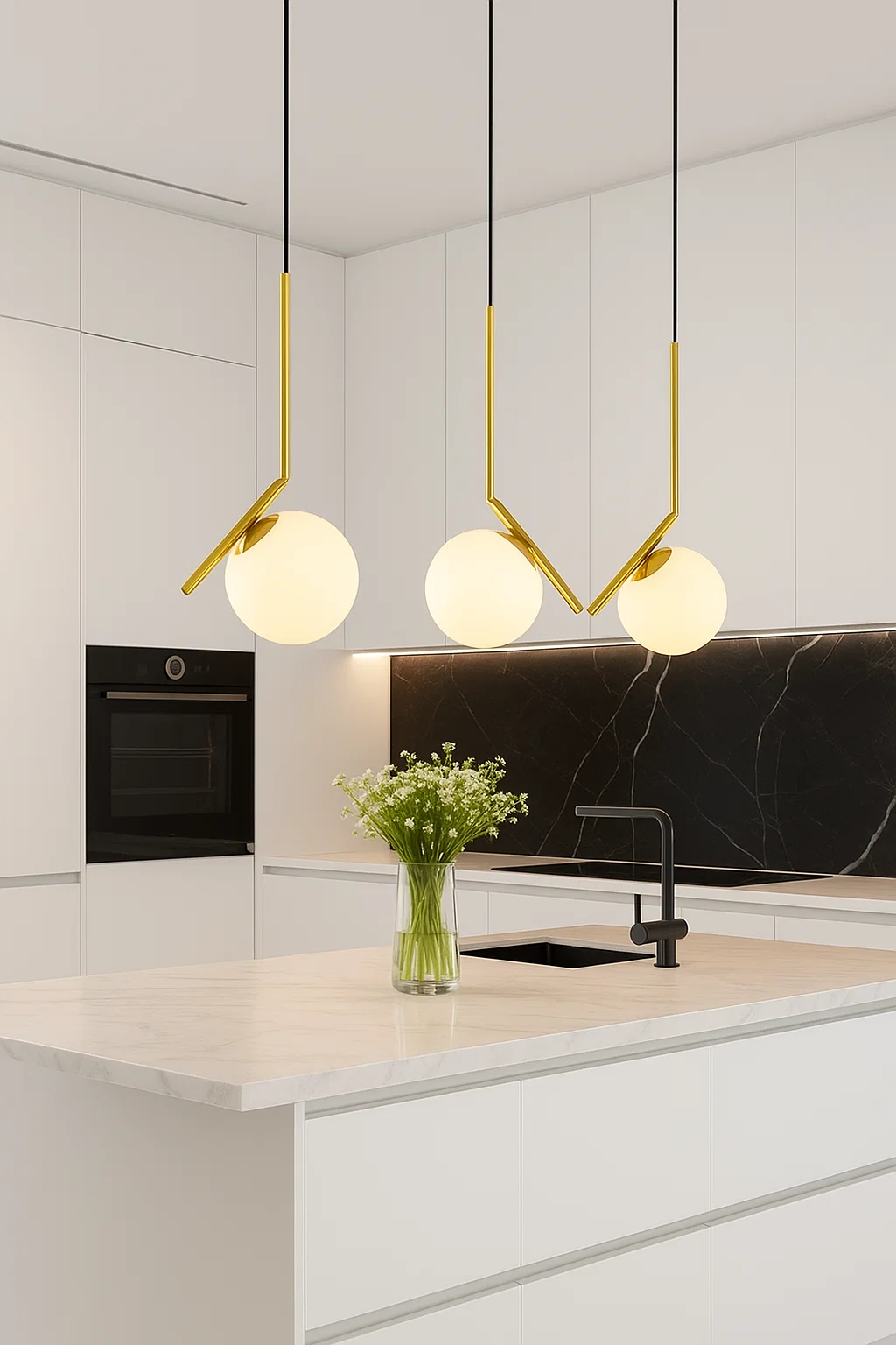 Pendant lamp Bolero P20 E27 BRS