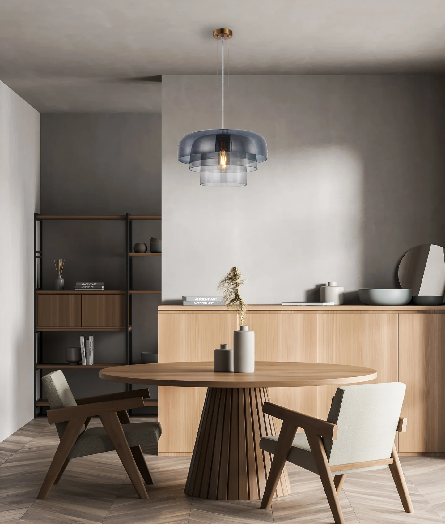 Pendant lamp GELATINA4 E27 D42 SMK