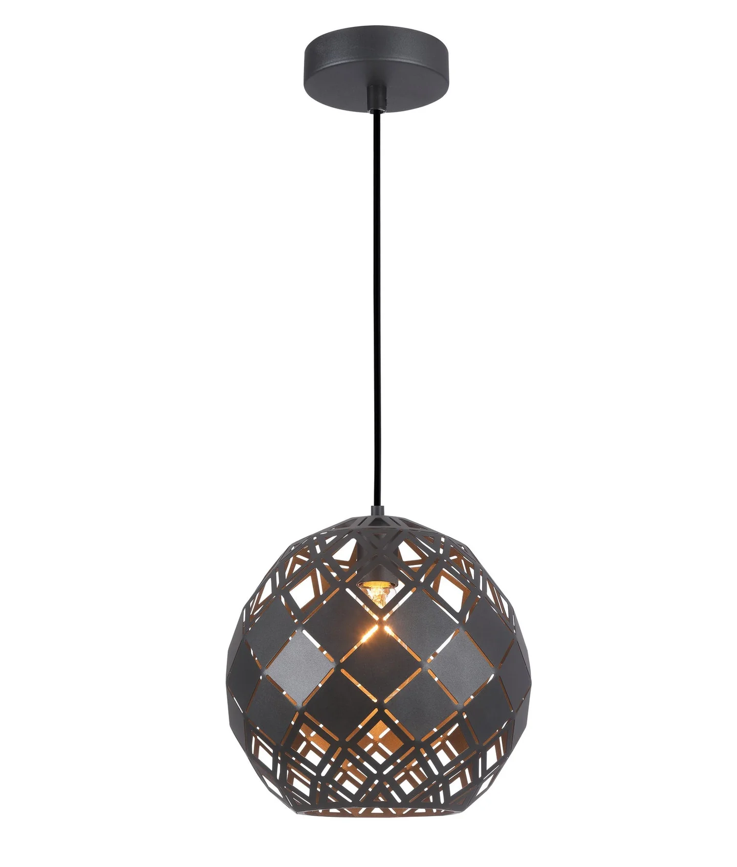 Pendant lamp TUILE4 Matte Black
