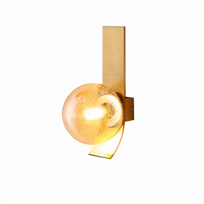 Wall lamp Oris G9 AMB BRS