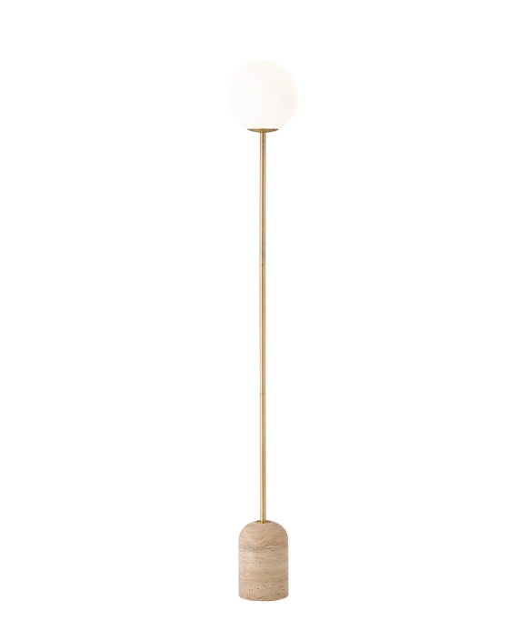 Floor lamp Soren Travertine