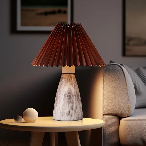 Table Lamp Navia Brown