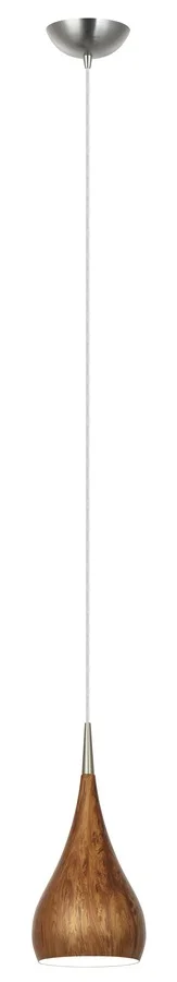 Pendant lamp ZARA2A E27 wood