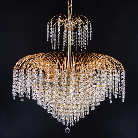 Chandelier Asfour Crystal 13xB22 D66 GD