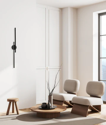 Wall light Racha1 LED CCT 21W BLK