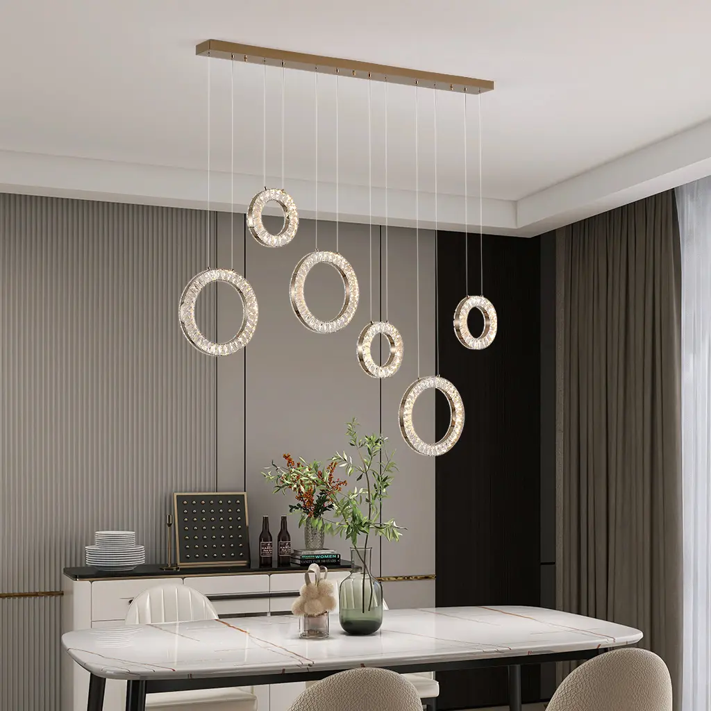 Pendant lamp LUNA 6 LED 80W GL