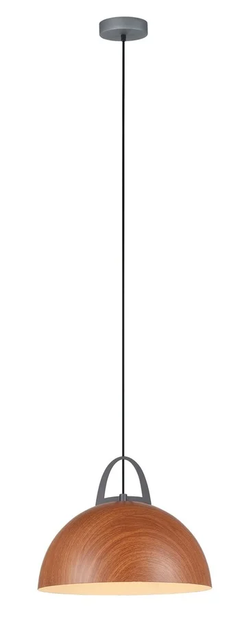 Pendant lamp LEGNA4 E27 grey