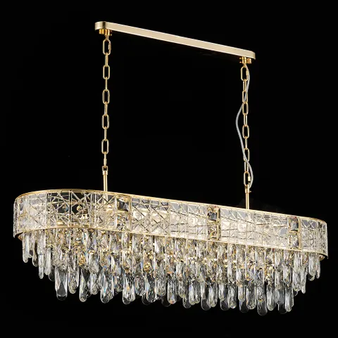 Pendant lamp Finley 1200 Bar Crystal K9 E14