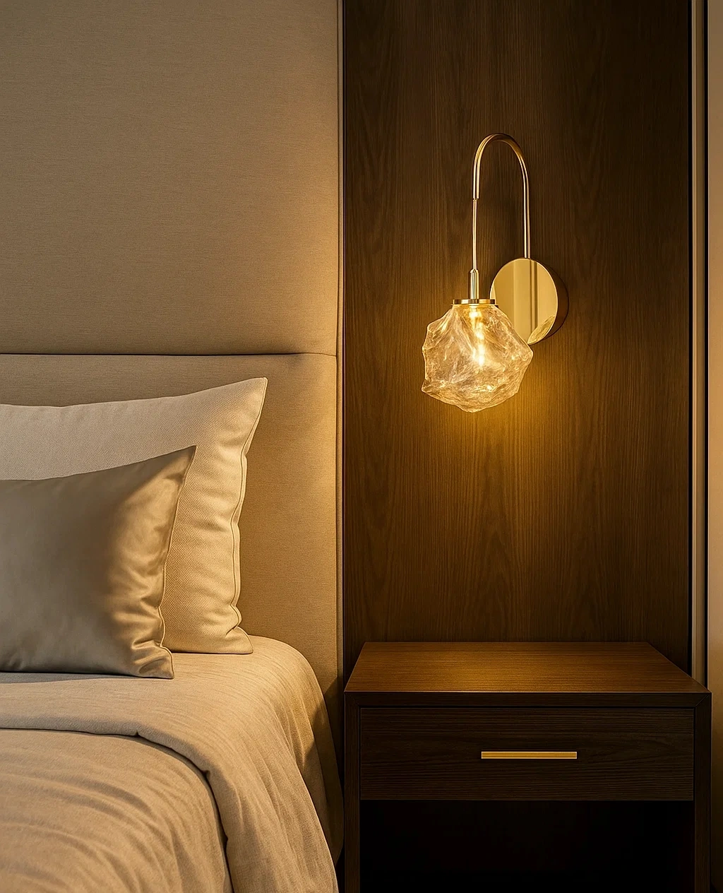 Wall light Gem 1lt LED 3W 3K GLD