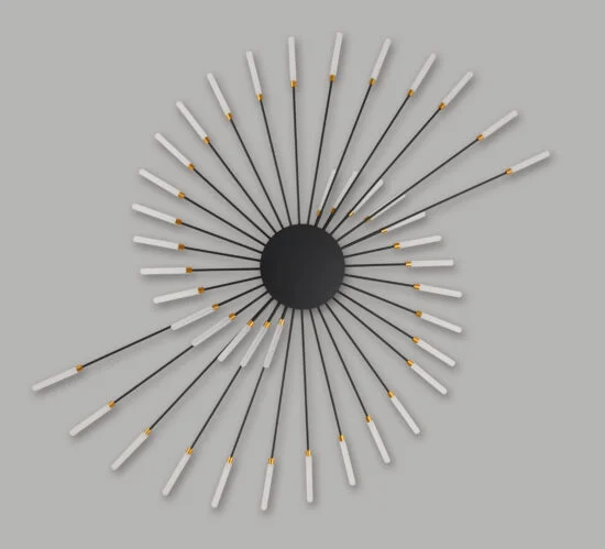 Wall lamp GIRANDOLA-42L Black