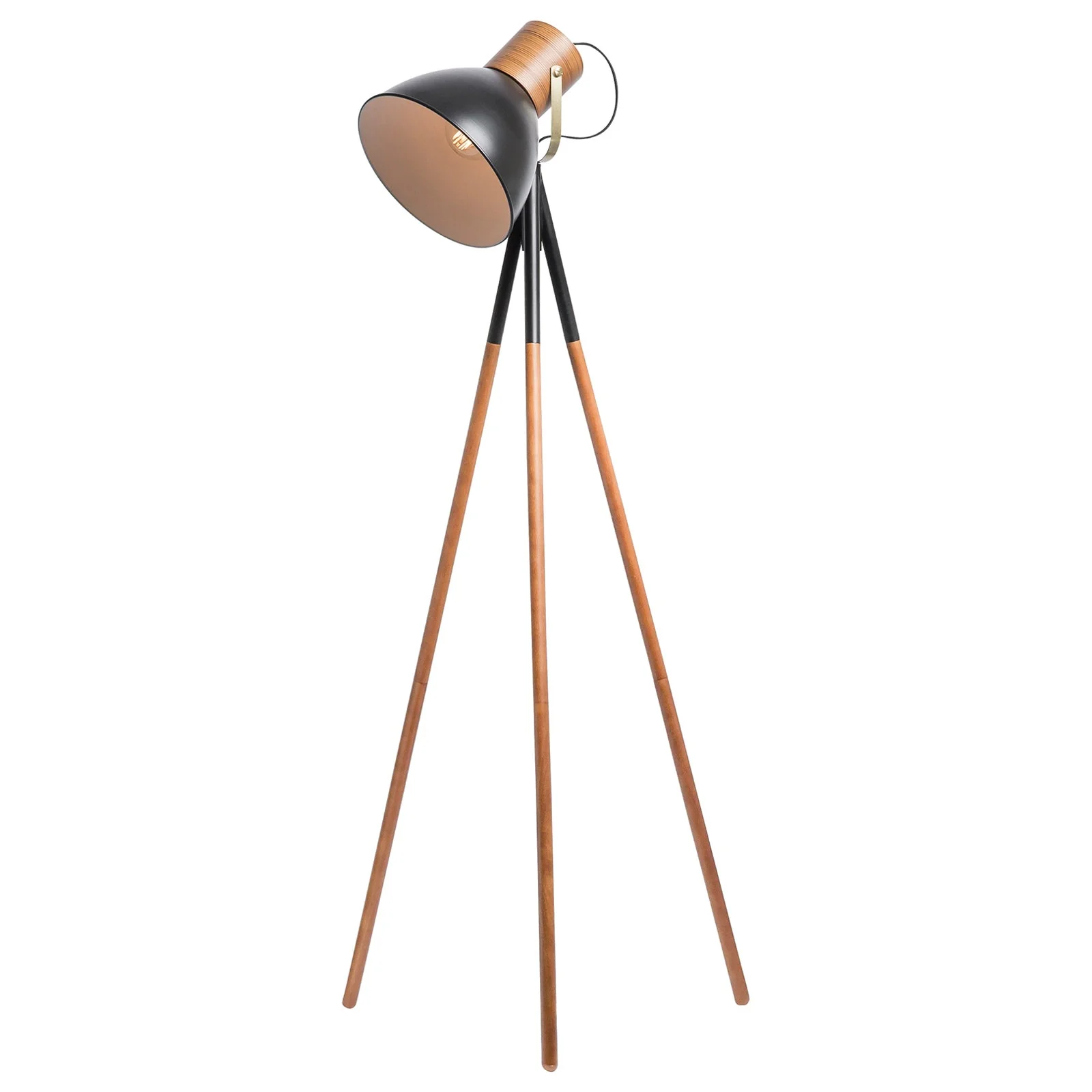 Floor lamp Calico E27 tripod BLK