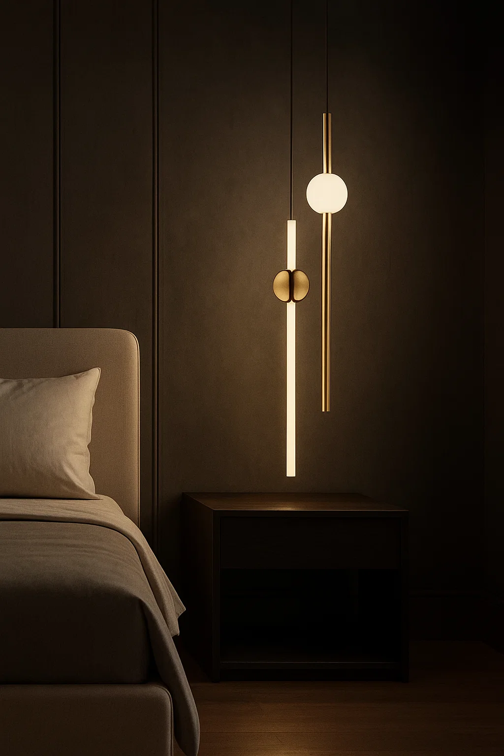 Pendant lamp Skili S1 WH