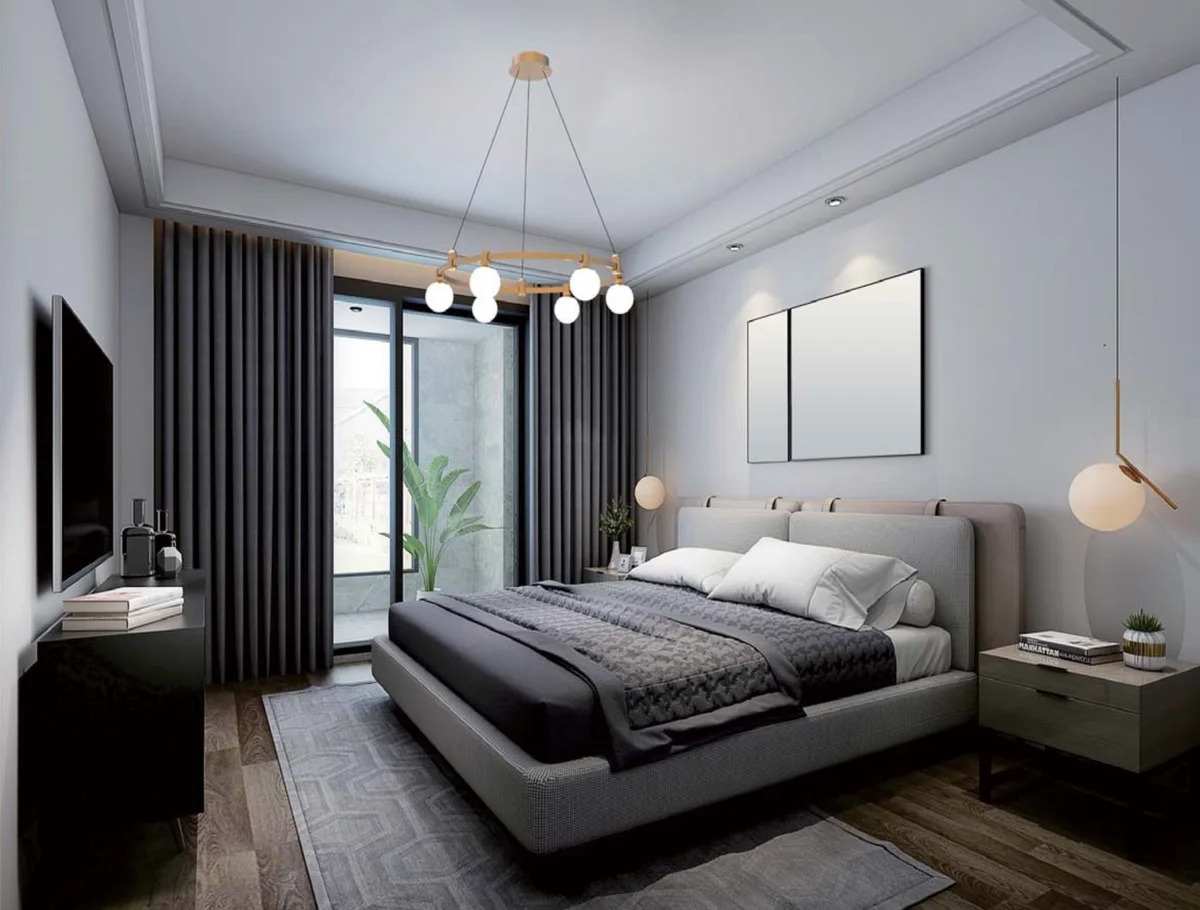 Pendant light Gold Luma set Modern 10 Z4000 D80 LED 36W 3K