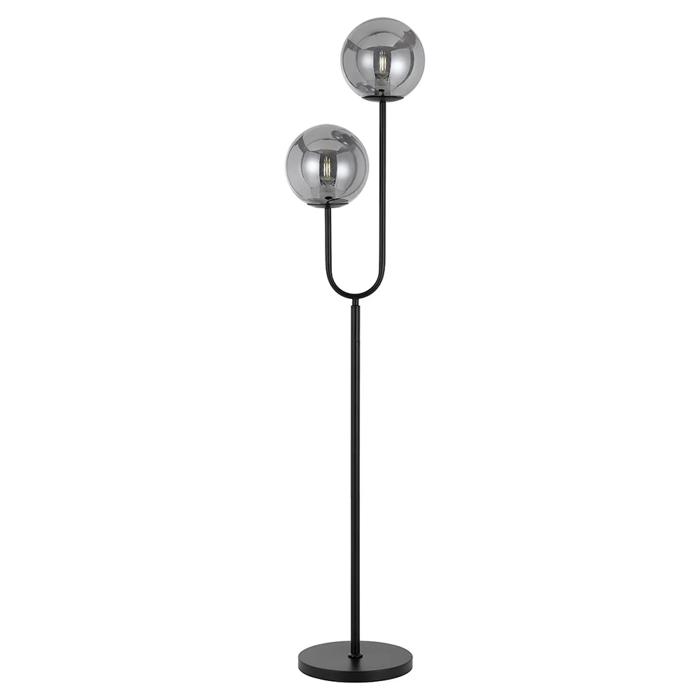 Floor lamp ETERNA E27 H157 BLK