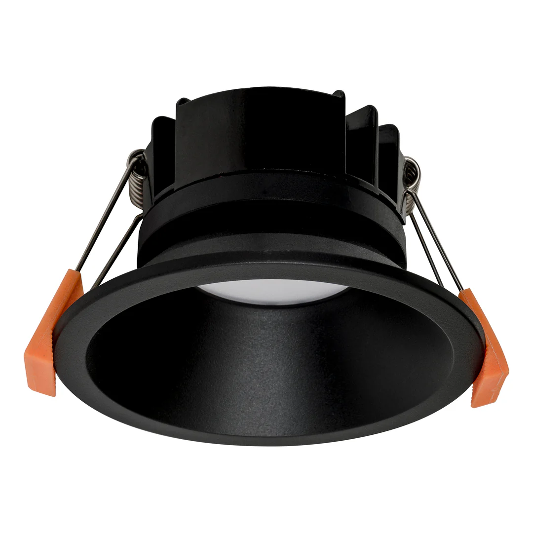 Recessed downlight Gleam BLK Fixed Dim to Warm LED 9W IP54