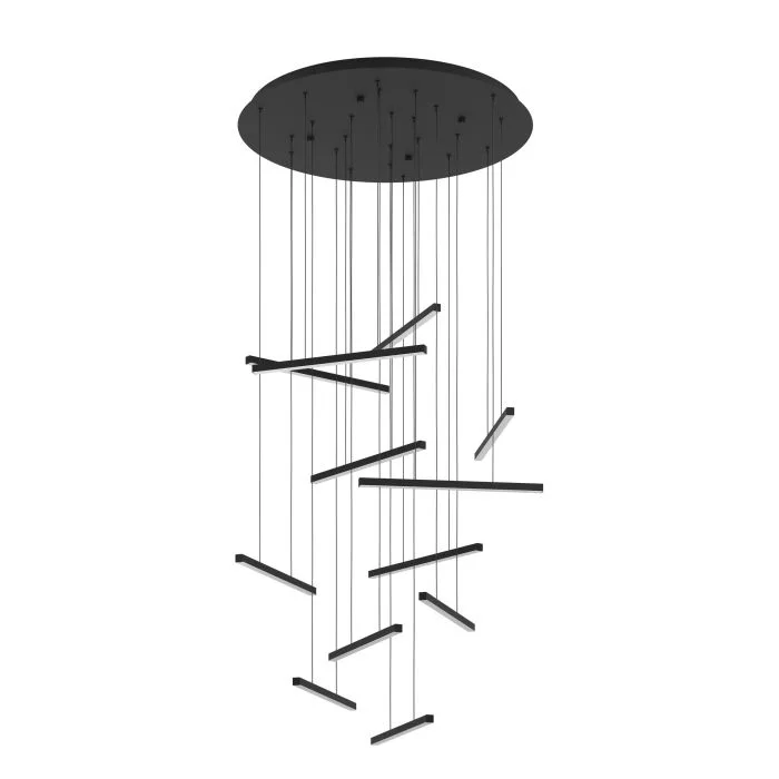 Pendant lamp LINDOZA LED 100W 3K BLK