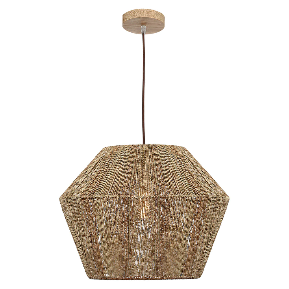 Pendant lamp Cassie 1Lt Large Natural