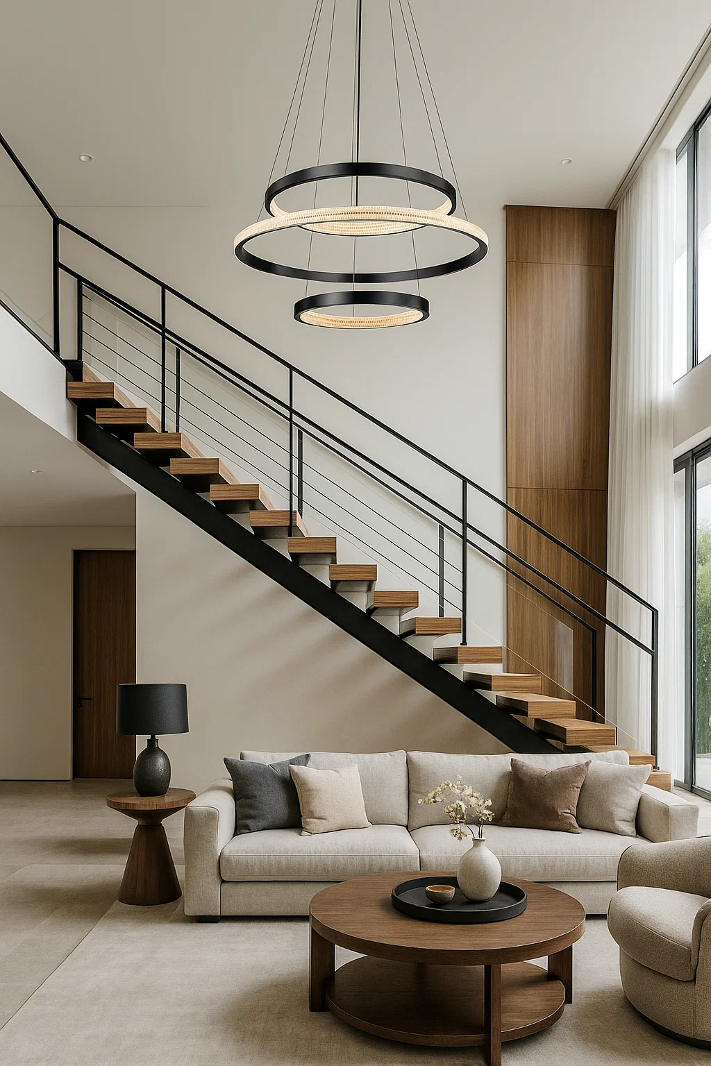 Pendant lamp Helisema 3 LED 3CCT BL